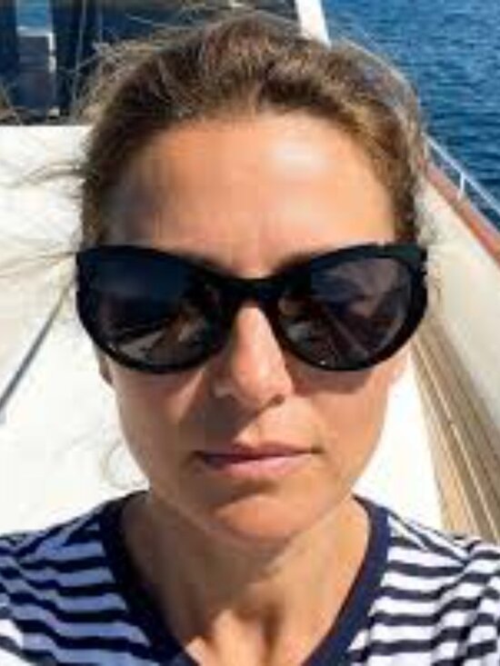 Marc Jacobs MJ 1087/S 0807 2K Cat Eye Sunglasses - Black / Grey AR main image 7